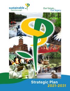 front cover of the Sustainable Peterborough Strategic Plan 2021 to 2031