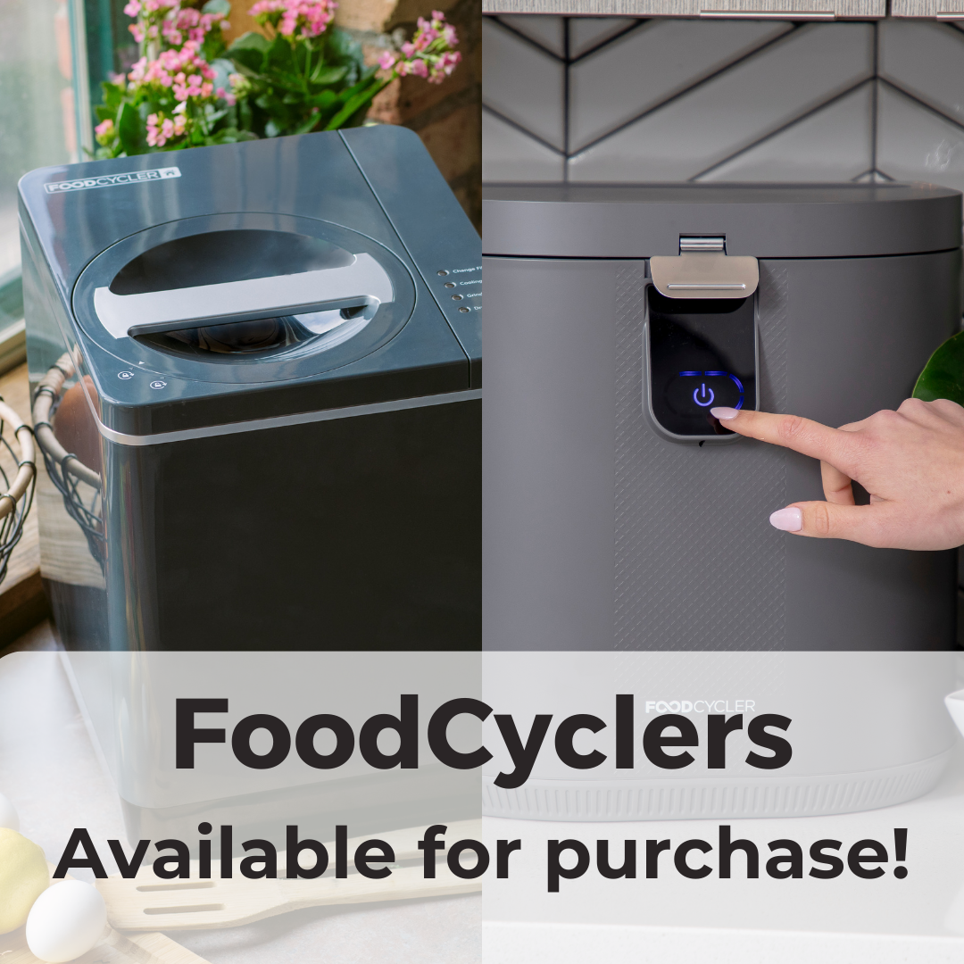 FoodCyclers are available for purchase at the municipal office.