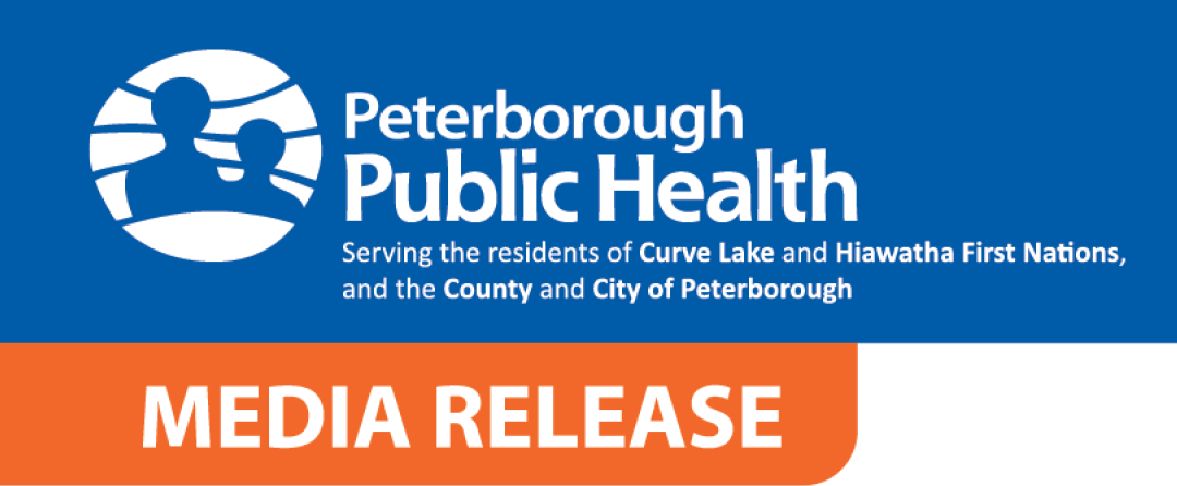 Peterborough Public Health Media Release logo