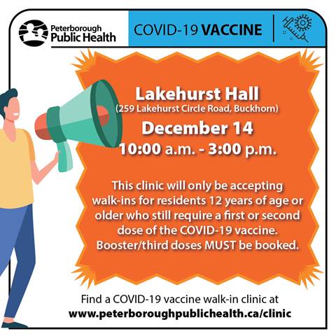 Infographic for Lakehurst Hall Walk-in clinic