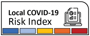 Logo for the Peterborough Public Health Local COVID-19 Risk Index