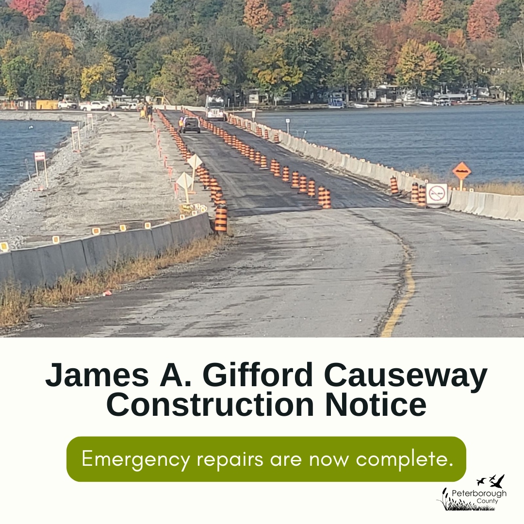 James A. Gifford Causeway Emergency Repairs Now Complete.