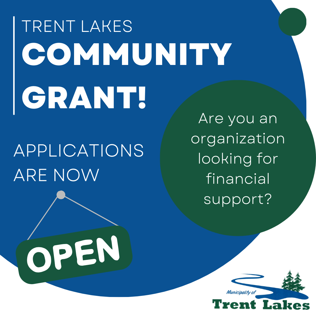 Apply now for the Trent Lakes community grant!