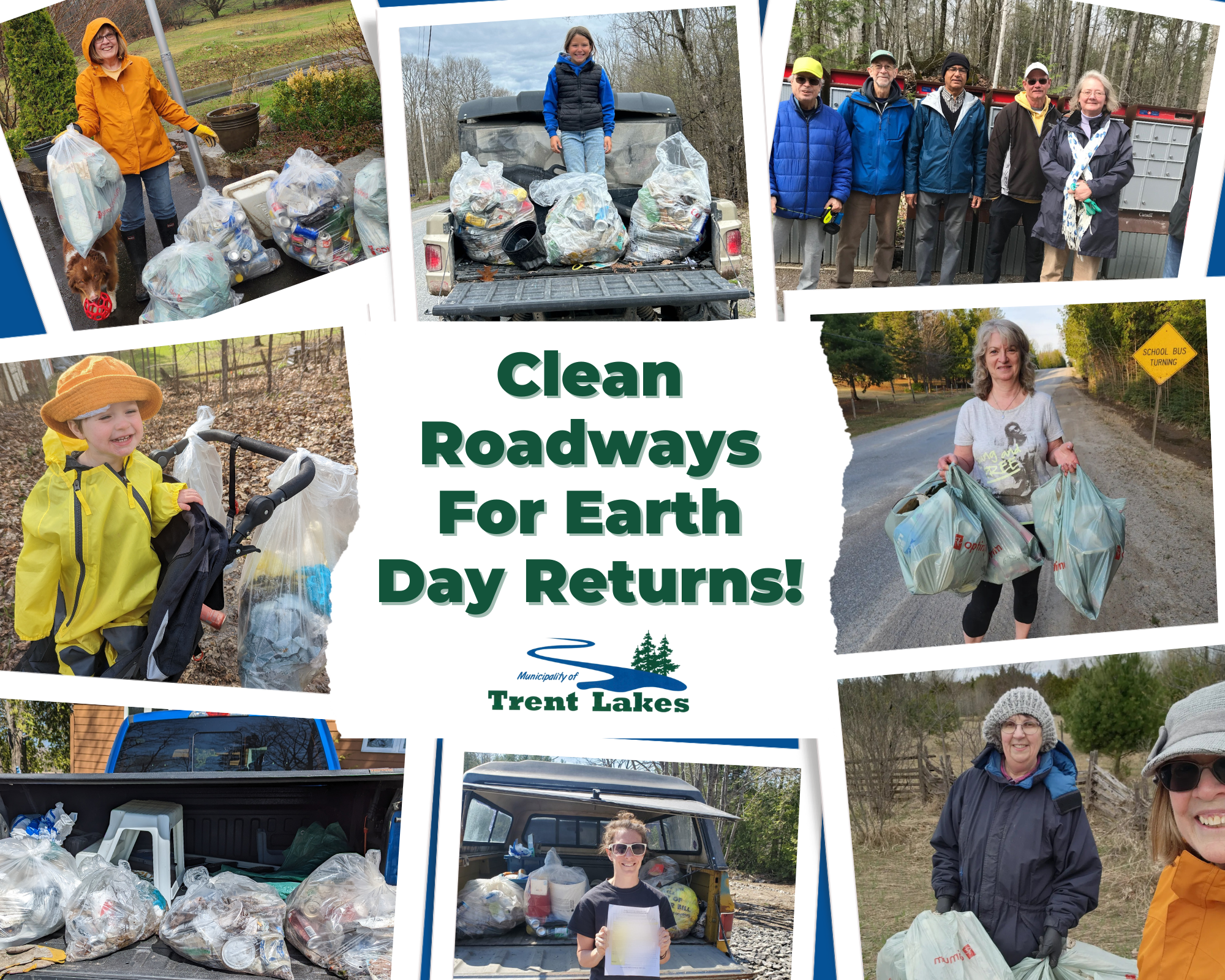 Clean Roadways for Earth Day in Trent Lakes is back.
