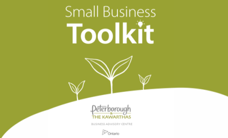 Infographic for the Business Advisory Centre Small Business Toolkit