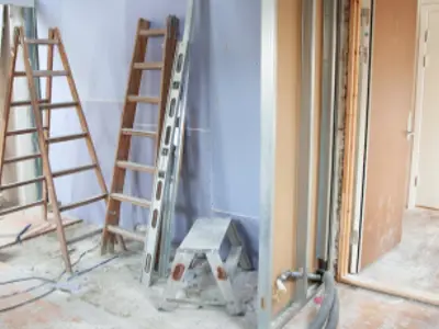 A room under renovations